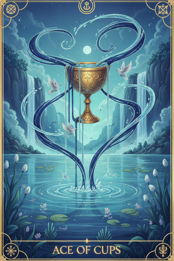 Ace of Cups tarot card