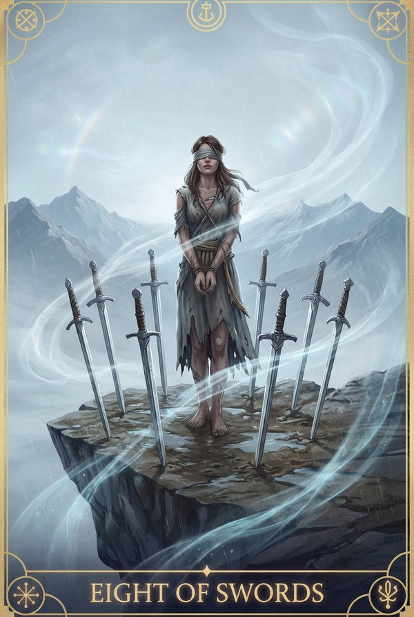 Eight of Swords tarot card