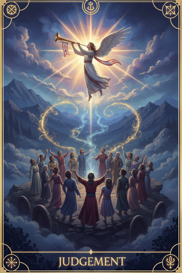 Judgement tarot card