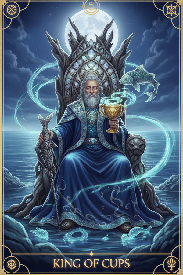 King of Cups tarot card