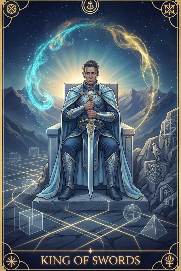 King of Swords tarot card