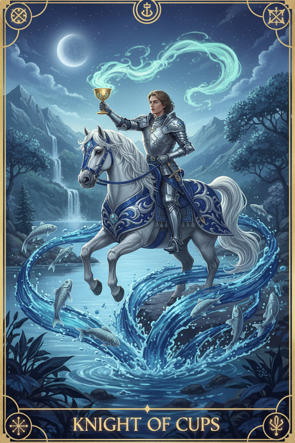 Knight of Cups tarot card