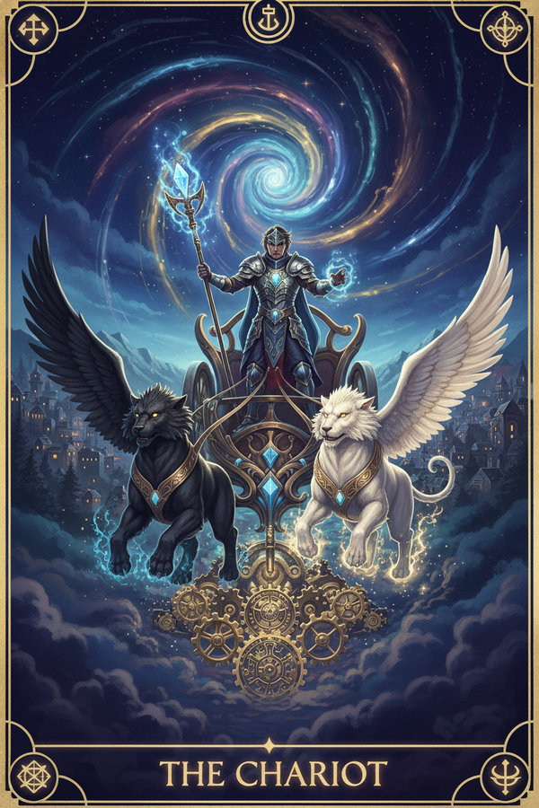 The Chariot tarot card