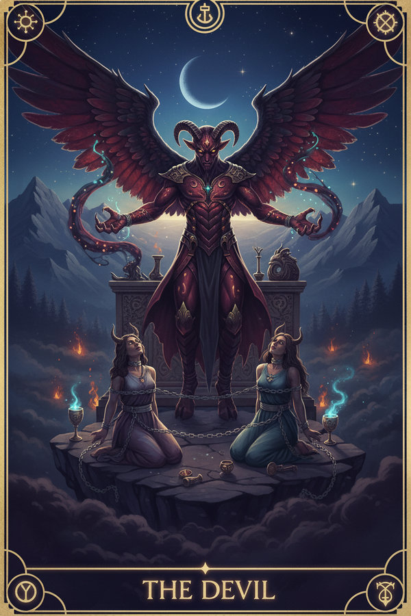 The Devil tarot card