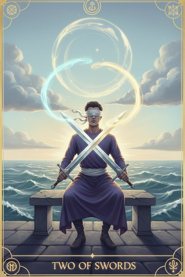 Two of Swords tarot card